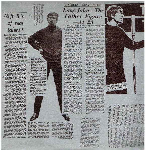 Long John Baldry And The Hoochie Coochie Men : Long John's Blues (LP, Album, Mono, Gat)
