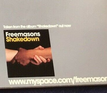 Freemasons Feat. Siedah Garrett : Rain Down Love (12")