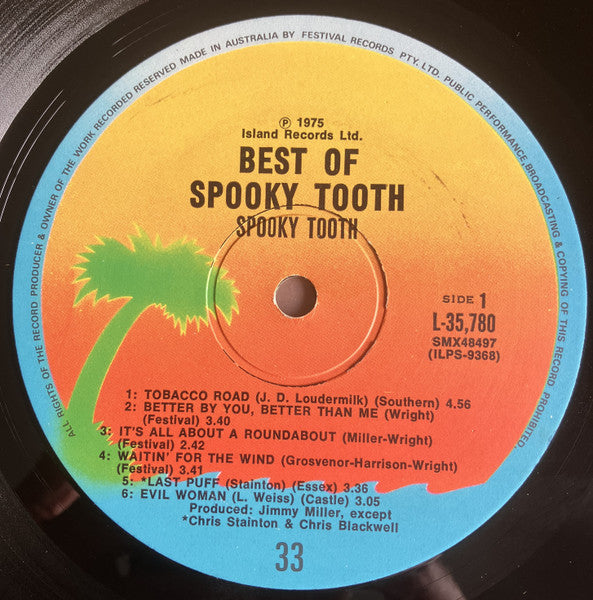 Buy Spooky Tooth : The Best Of Spooky Tooth (LP, Comp) Online for a ...