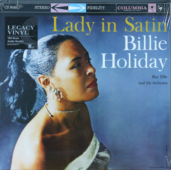 Billie Holiday With Ray Ellis And His Orchestra : Lady In Satin (LP, Album, RE, 180)