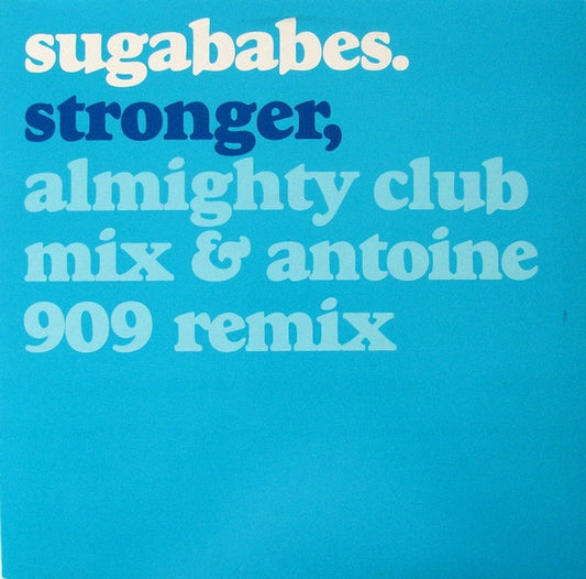 Sugababes : Stronger (12", Promo)