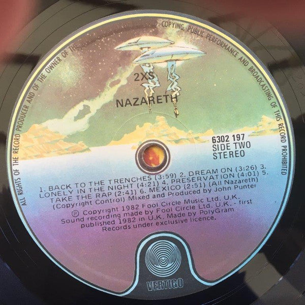 Nazareth (2) : 2XS (LP, Album)