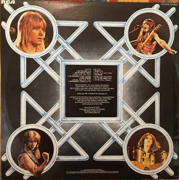 The Sweet : Sweet Fanny Adams (LP, Album)