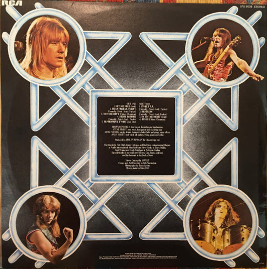 The Sweet : Sweet Fanny Adams (LP, Album)
