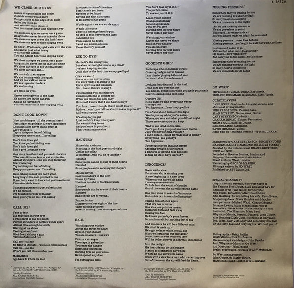 Go West : Go West (LP, Album)