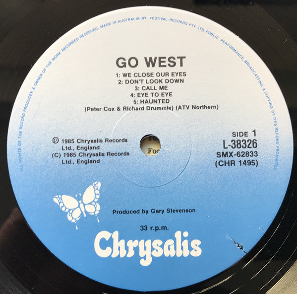 Go West : Go West (LP, Album)