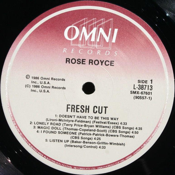 Rose Royce : Fresh Cut (LP, Album)
