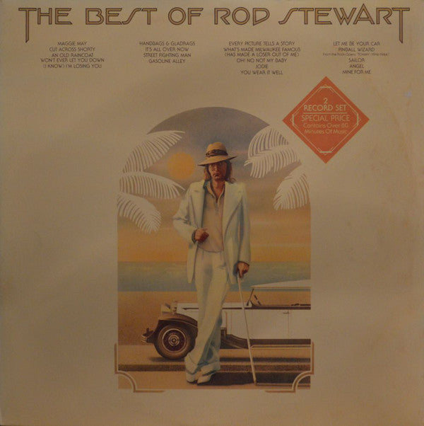 Rod Stewart : The Best Of Rod Stewart (2xLP, Comp, Gat)