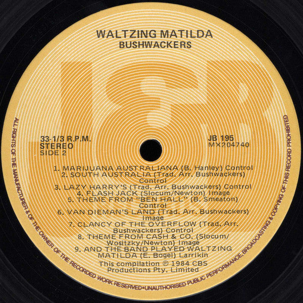 The Bushwackers : Waltzing Matilda (LP, Comp)