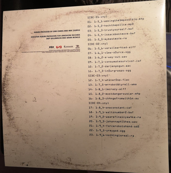 Mac Quayle : Mr. Robot: Volume 2 (Original Television Series Soundtrack) (2xLP, Album, Whi)
