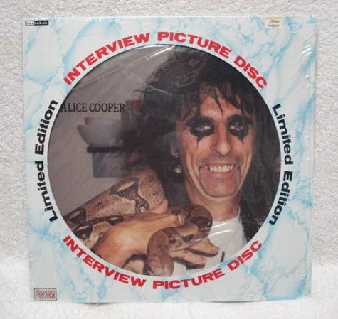 Alice Cooper (2) : Limited Edition Interview Picture Disc (LP, Ltd, Pic, Unofficial)