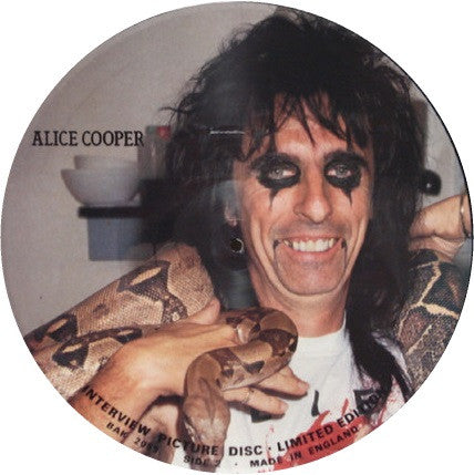 Alice Cooper (2) : Limited Edition Interview Picture Disc (LP, Ltd, Pic, Unofficial)