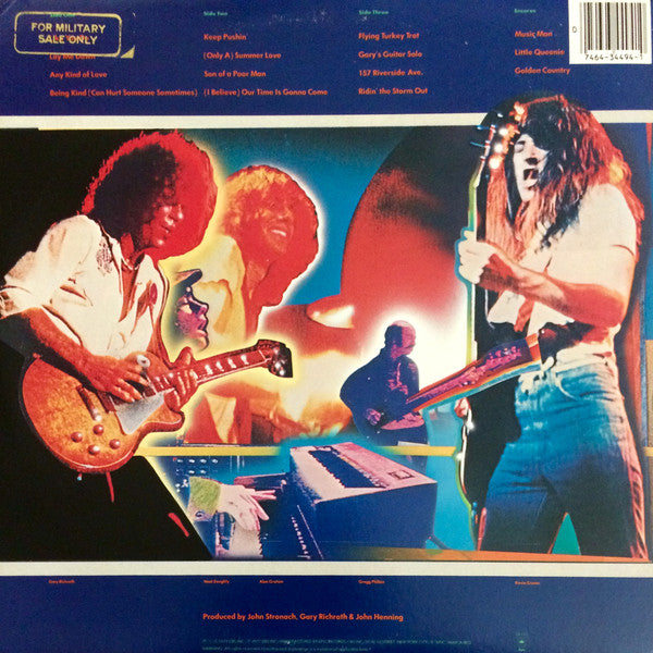 REO Speedwagon : You Get What You Play For (Live) (2xLP, Album, RE, Ter)