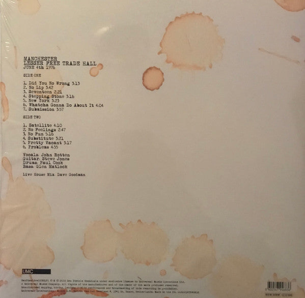 Sex Pistols : Live '76 (4xLP + Box, Comp)