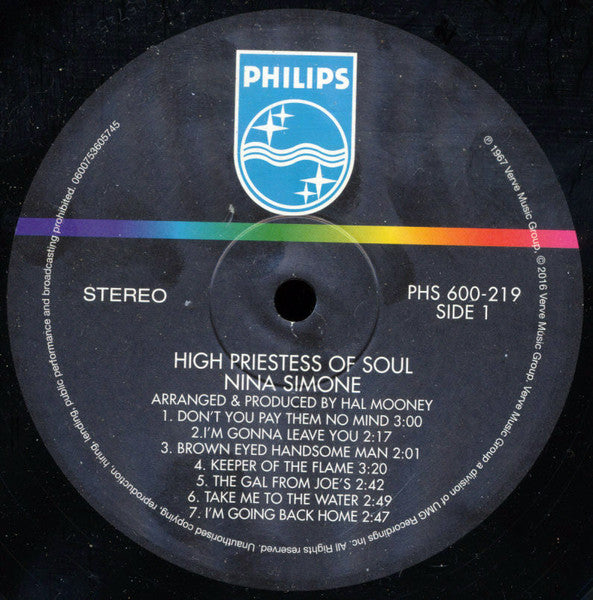 Nina Simone : High Priestess Of Soul (LP, Album, RE)