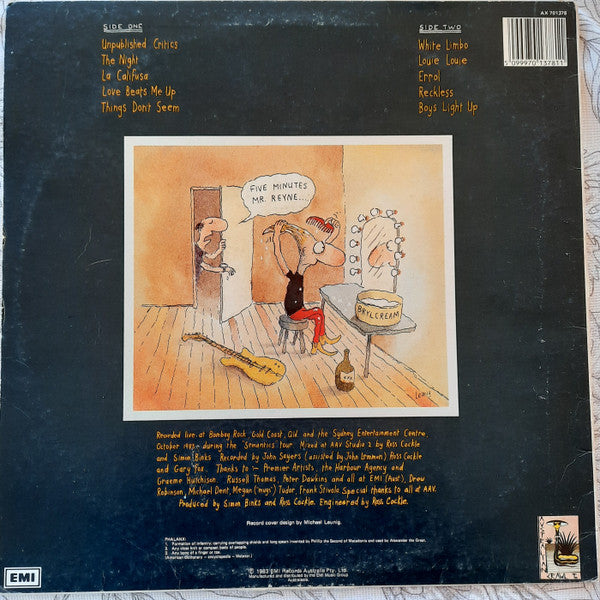 Australian Crawl : Phalanx (LP, Album, RE)