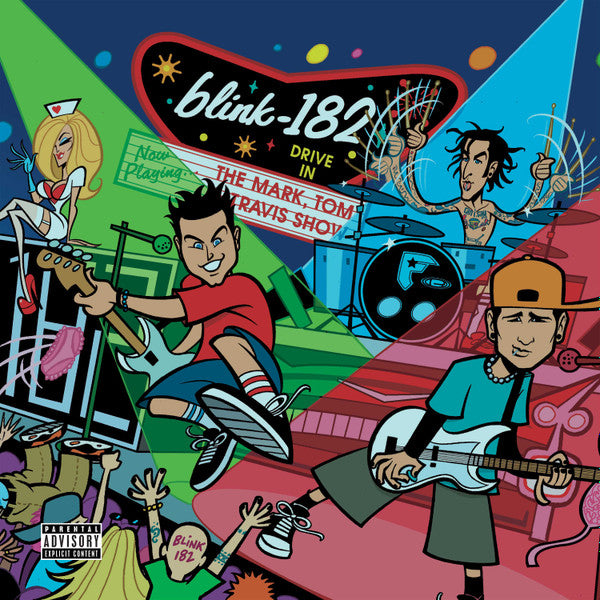 Blink-182 : The Mark, Tom And Travis Show (The Enema Strikes Back!) (2xLP, Album, RE, 180)