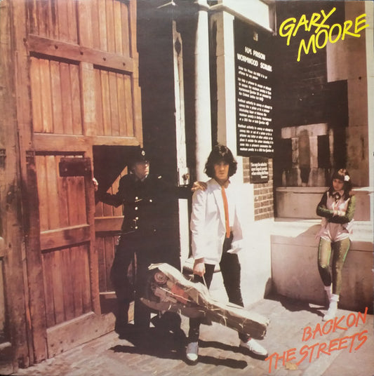 Gary Moore : Back On The Streets (LP, Album, Gat)