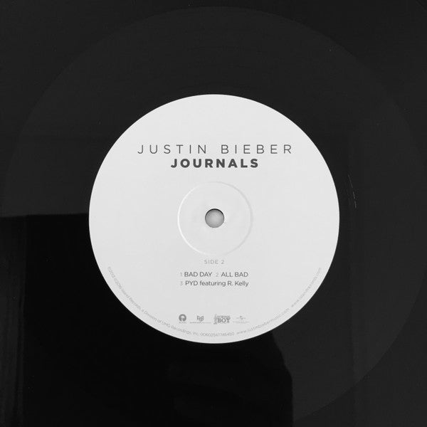 Justin Bieber : Journals (2xLP, Comp)