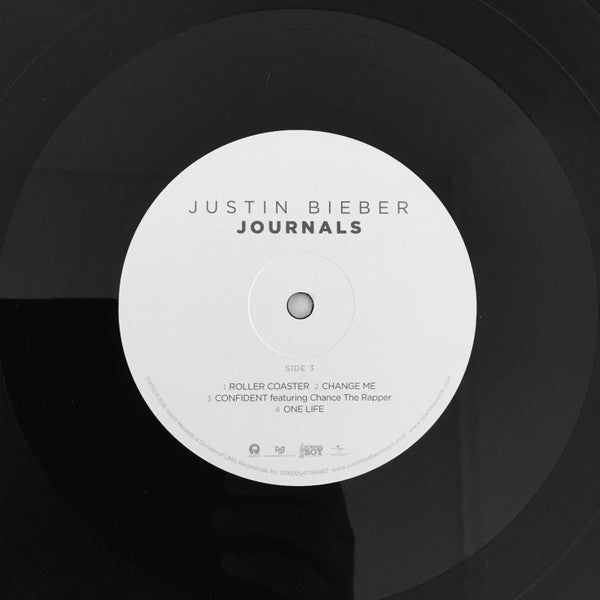 Justin Bieber : Journals (2xLP, Comp)