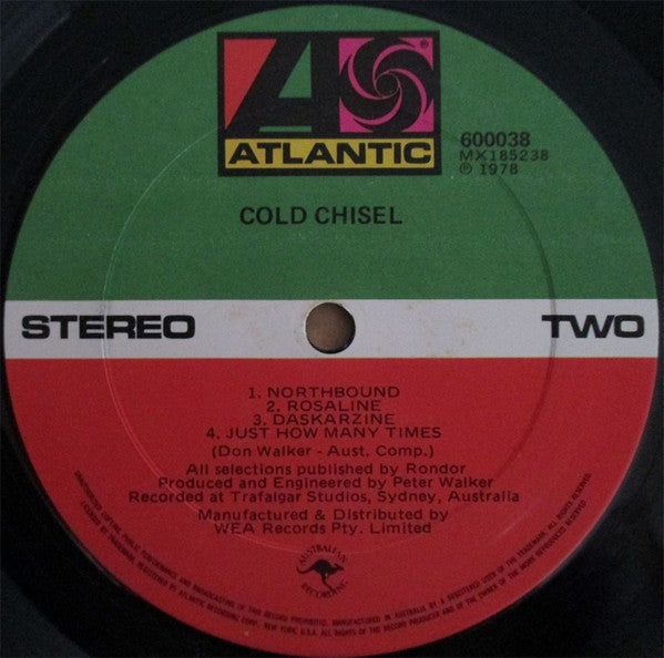 Cold Chisel : Cold Chisel (LP, Album, Gat)