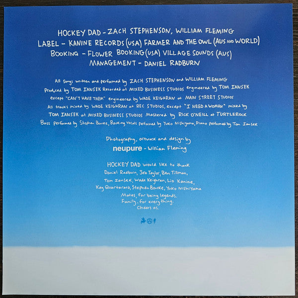 Hockey Dad : Boronia (LP, Album, Ltd, Blu)