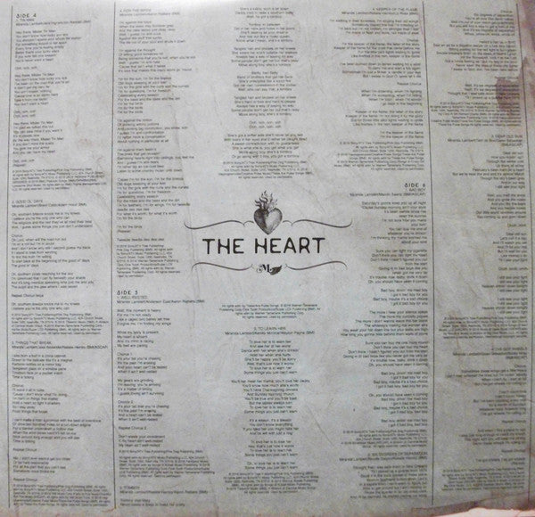 Miranda Lambert : The Weight Of These Wings (3xLP, Album, 150)