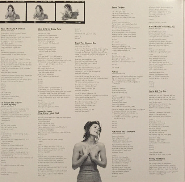 Shania Twain : Come On Over (2xLP, Album, RE)