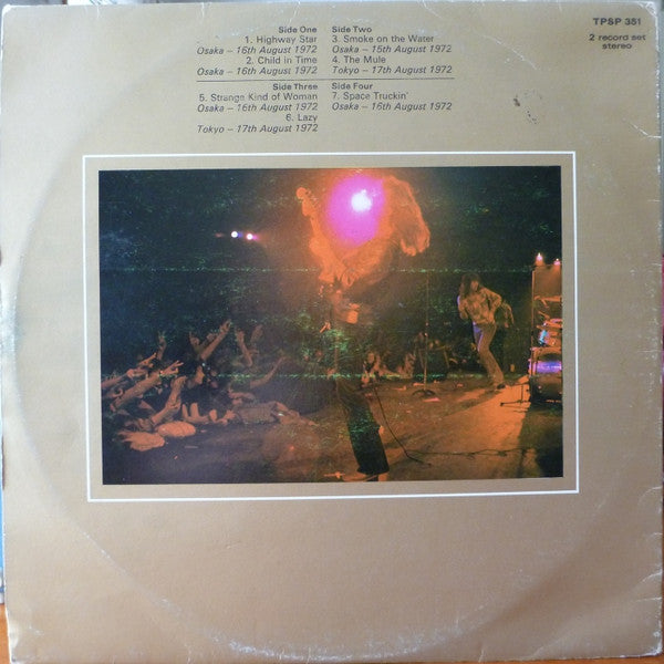 Deep Purple : Made In Japan (2xLP, Album, Gat)