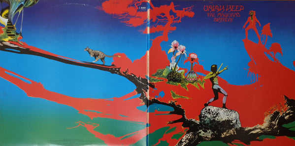 Uriah Heep : The Magician's Birthday (LP, Album, RE, Gat)