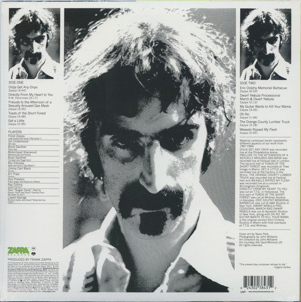 The Mothers Of Invention* : Weasels Ripped My Flesh (LP, Album, RE, RM, 180)