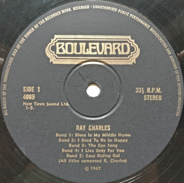 Ray Charles : Ray Charles (LP, Comp)