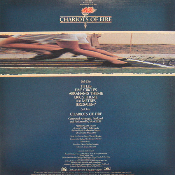 Vangelis : Chariots Of Fire (LP, Album)