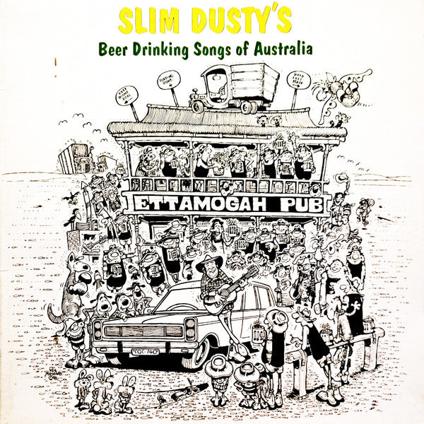 Slim Dusty : Beer Drinking Songs Of Australia (LP, Promo)