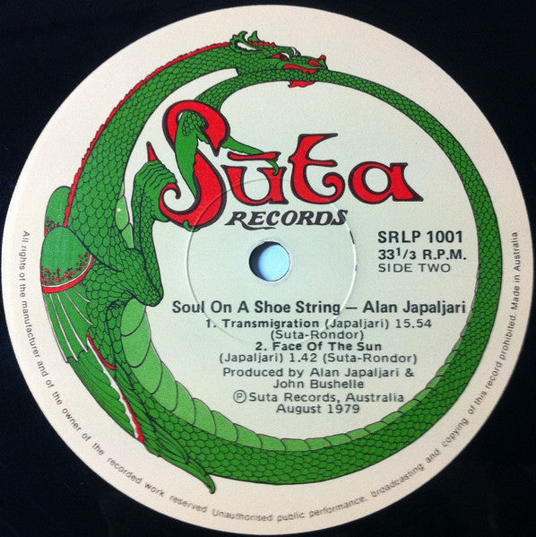 Alan Japaljari : Soul On A Shoe String (LP)