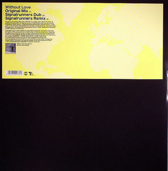 Judge Jules : Without Love (12")