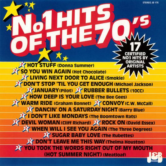 Various : No1 Hits Of The 70's (LP, Comp)