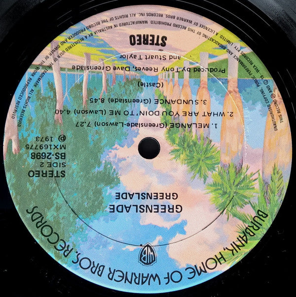 Greenslade : Greenslade (LP, Album, Gat)