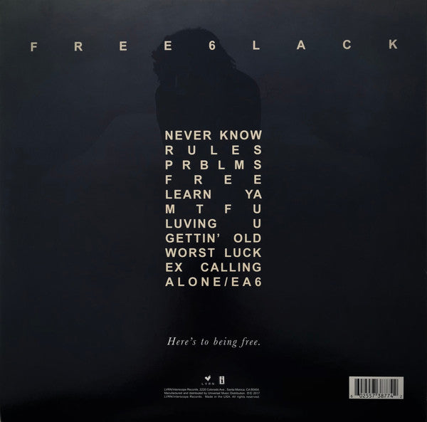6lack : Free 6lack (LP, Album)