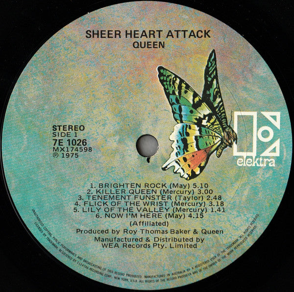 Queen : Sheer Heart Attack (LP, Album)