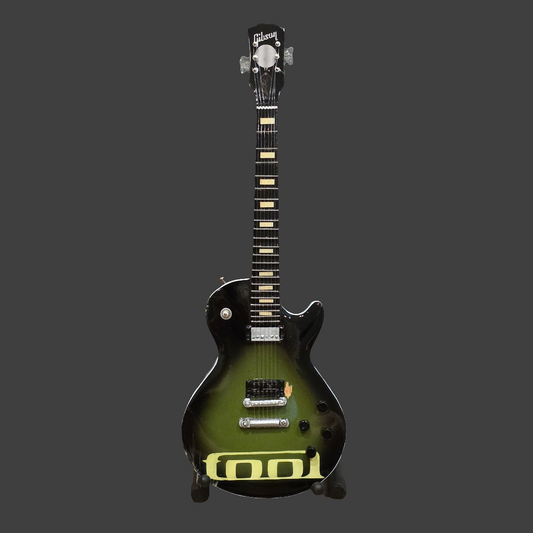 Miniature Guitar - TOOL Gibson Les Paul Roadworn - Model Guitar Inc Stand