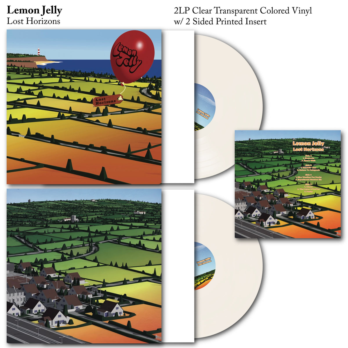 Lemon Jelly - Lost Horizons Vinyl Record 2LP