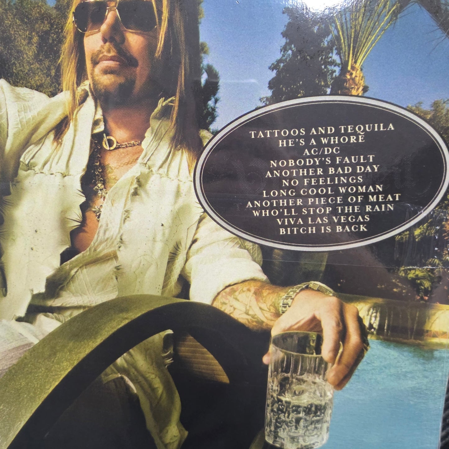Vince Neil – Tattoos & Tequila Vinyl Record LP