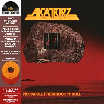 RSD 2026 - ALCATRAZZ - NO PAROLE FROM ROCK N ROLL - VINYL RECORD 2LP RSD 2026 EXCLUSIVE X