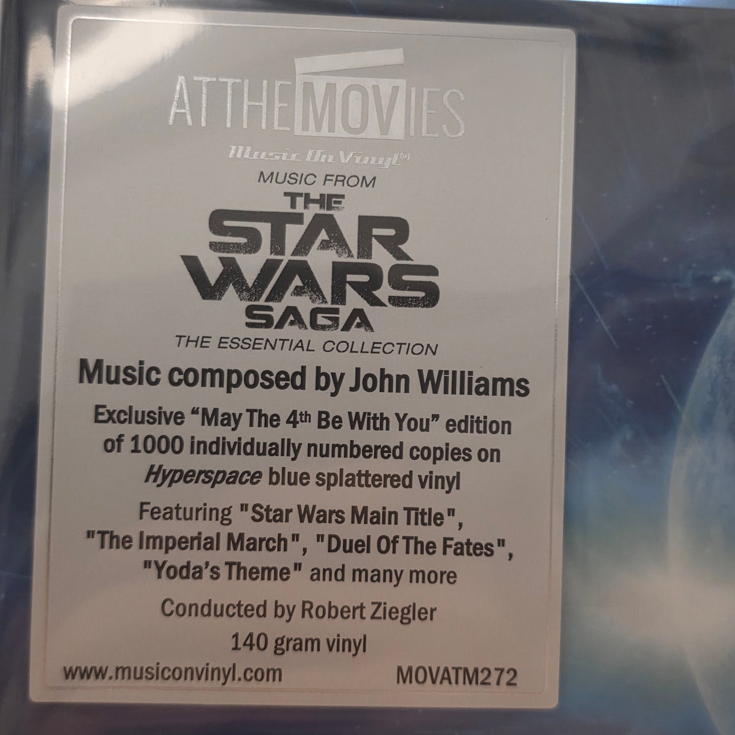 John Williams  - Music From The Star Wars Saga (The Essential Collection) (2xLP, Comp, Ltd, Numbered /1000 Coloured Vinyl, RE, Hyp) Vinyl Record / LP