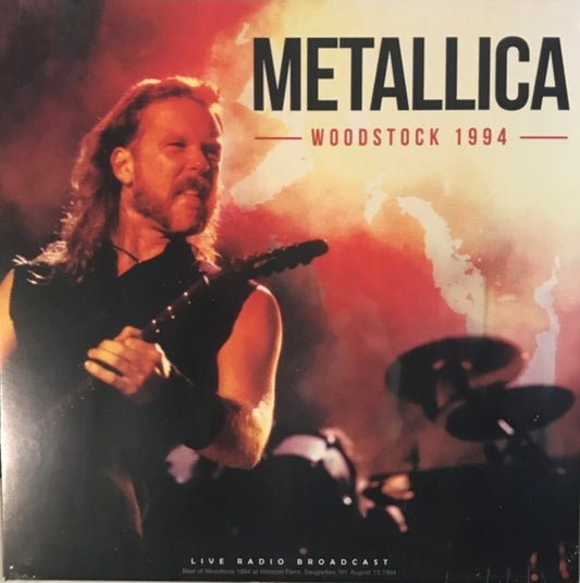 METALLICA WOODSTOCK 1994 LIVE VINYL RECORD