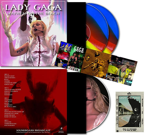 Lady Gaga - Mayhem On The Beach Vinyl Record 3LP - Live in RIO 2025 3LP