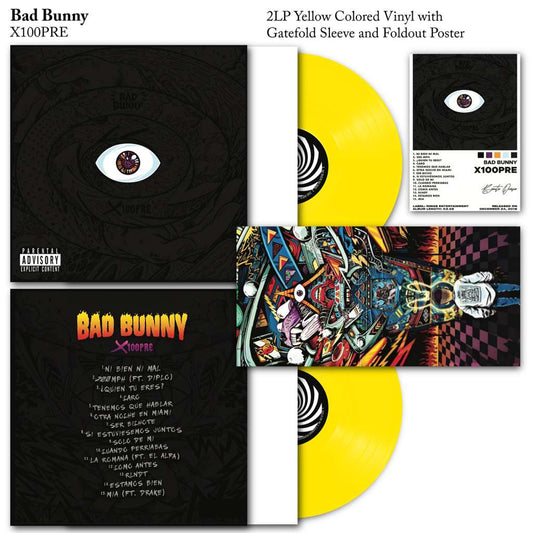 Bad Bunny - X100PRE Vinyl Record 2LP