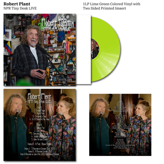 Robert Plant - NPR Tiny Desk LIVE Vinyl Record LP
