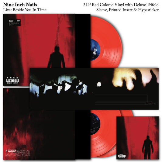 Nine Inch Nails - Live : Beside You In Time NIN Vinyl Record 3LP